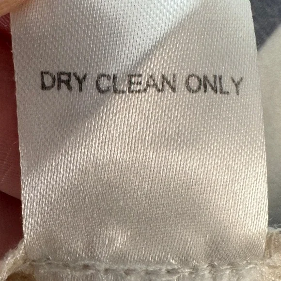 Ulla Johnson Striped Silk Blend Tunic Dress Size 2 Ivory Navy Boho Minimalist - Picture 12 of 12